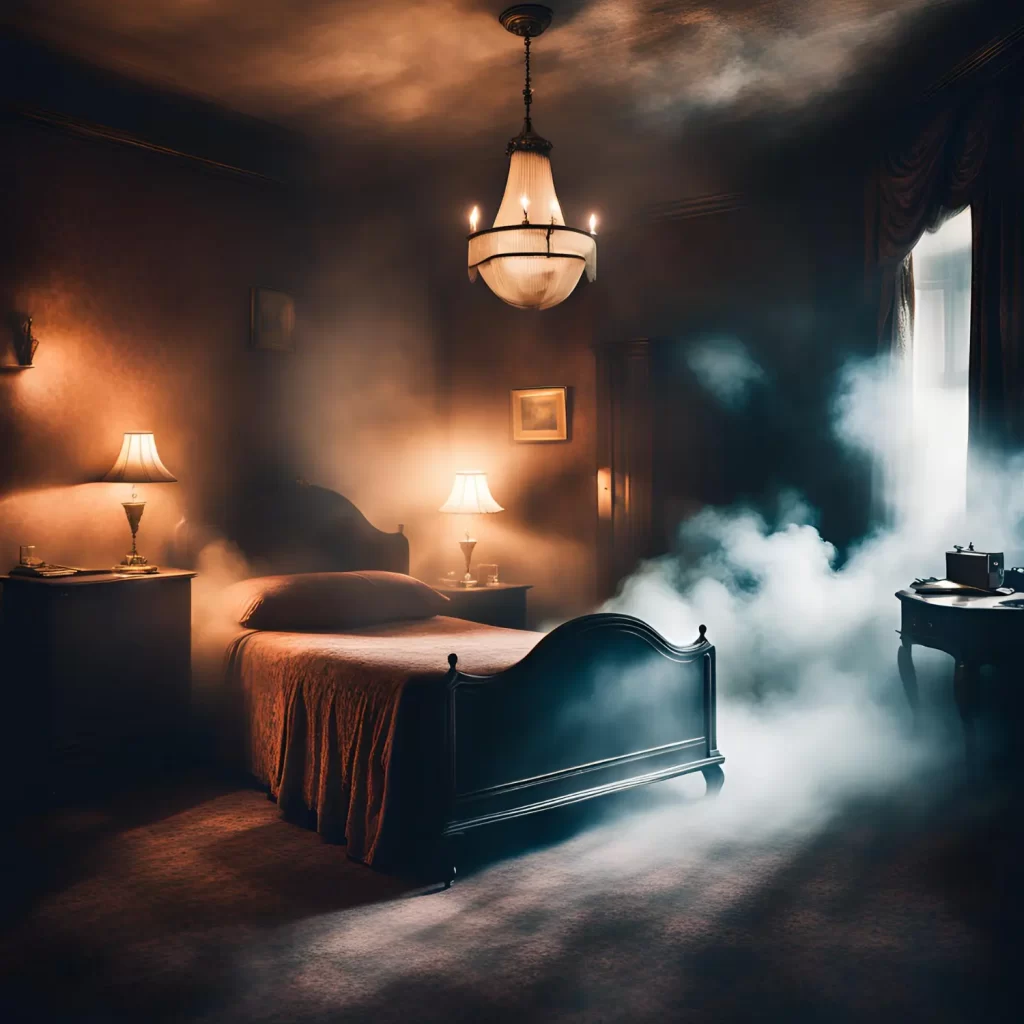 Alexandria's Most Haunted Hotel Bed