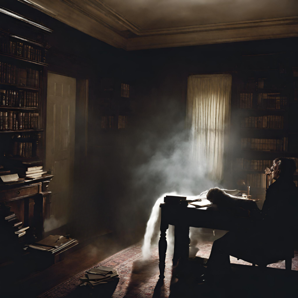 Ghost in study
