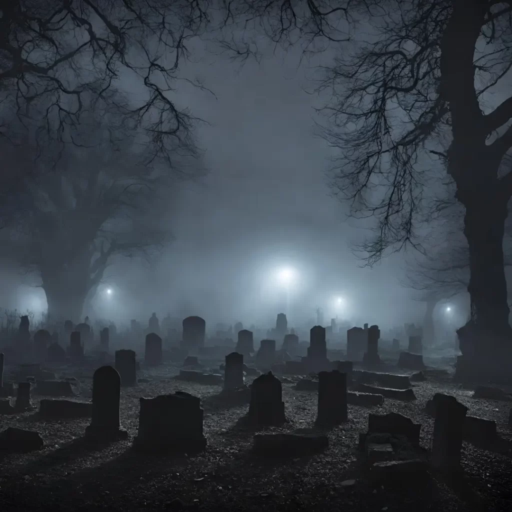 Whispers of the departed haunt the cemetery