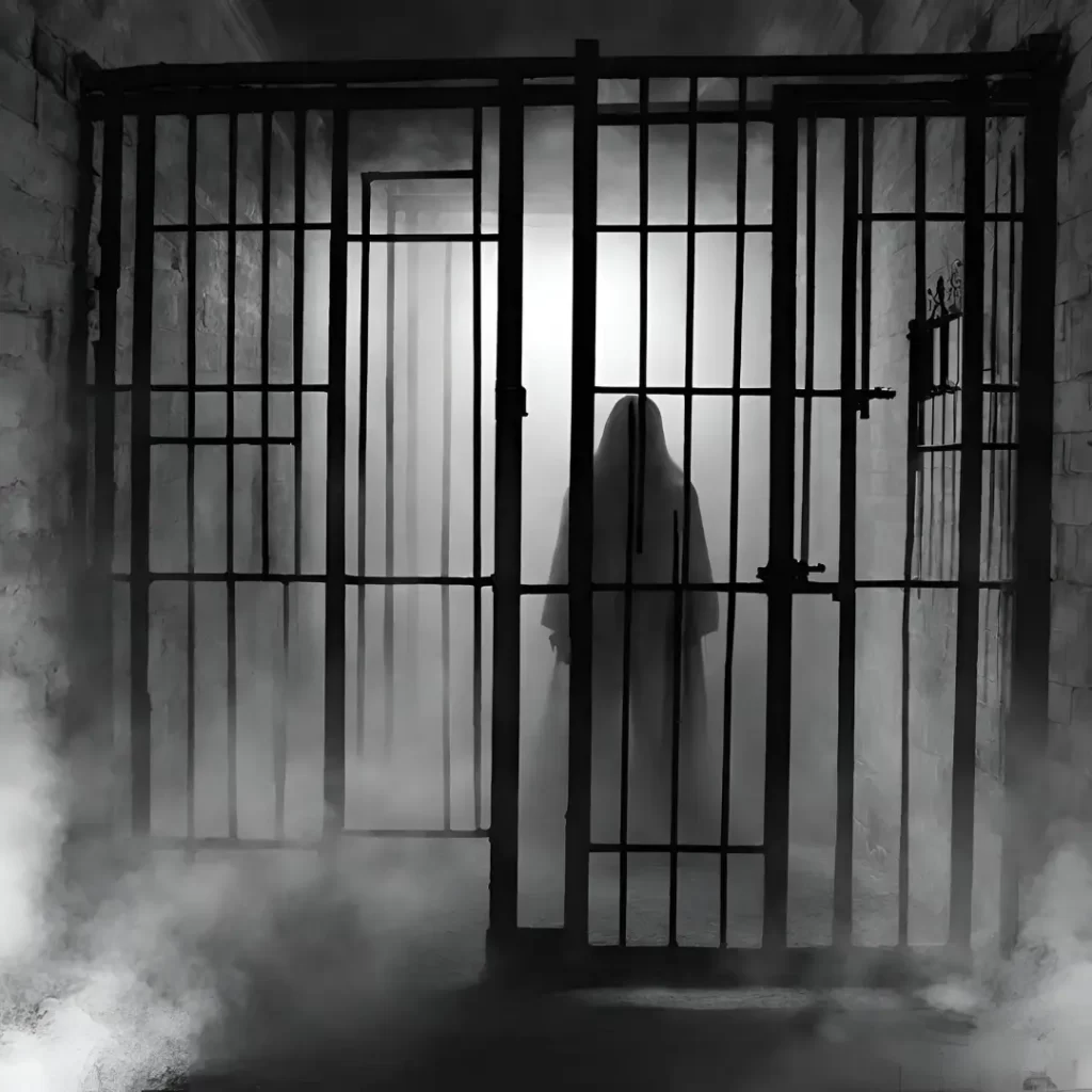 Jail cell ghost