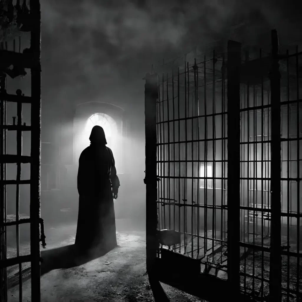 Ghost in jail cell
