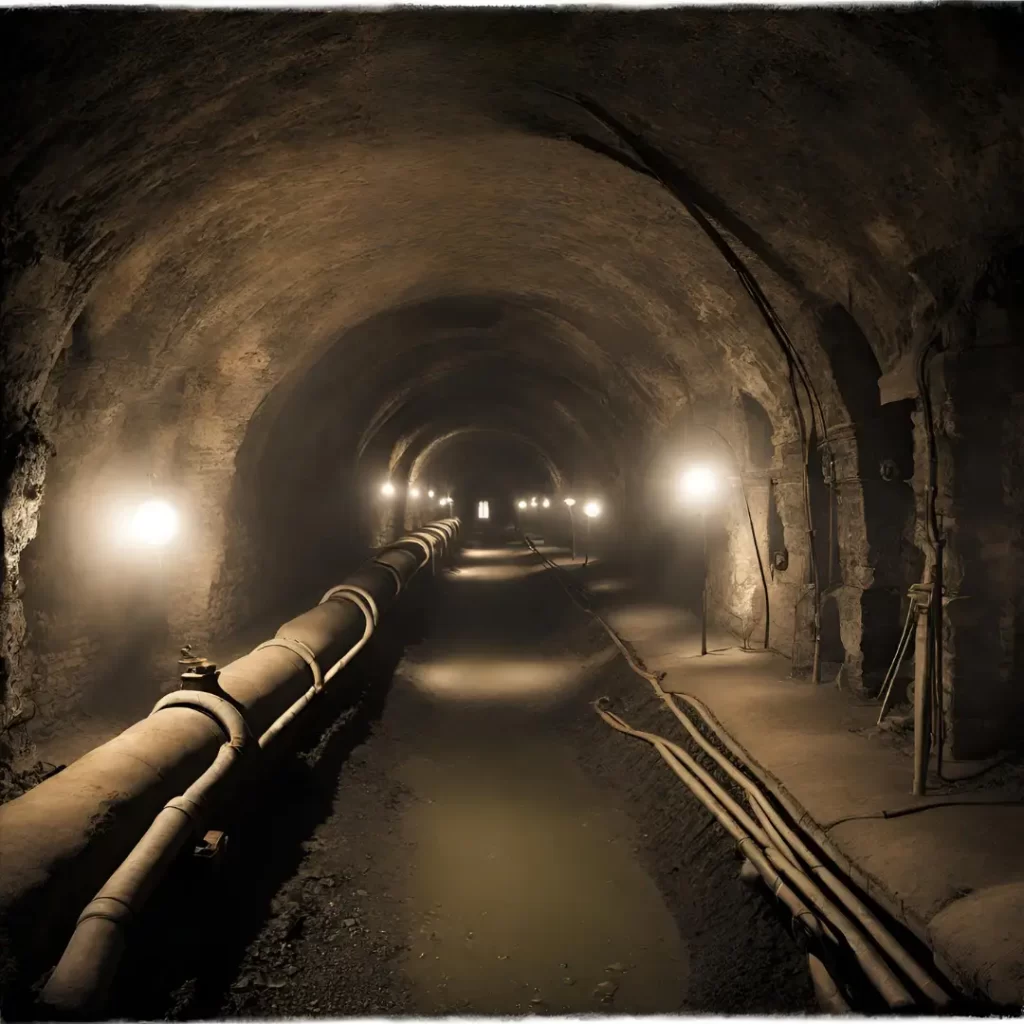 Creepy underground tunnels