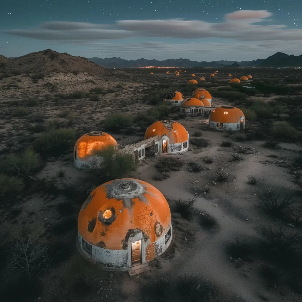 Domes in the desert