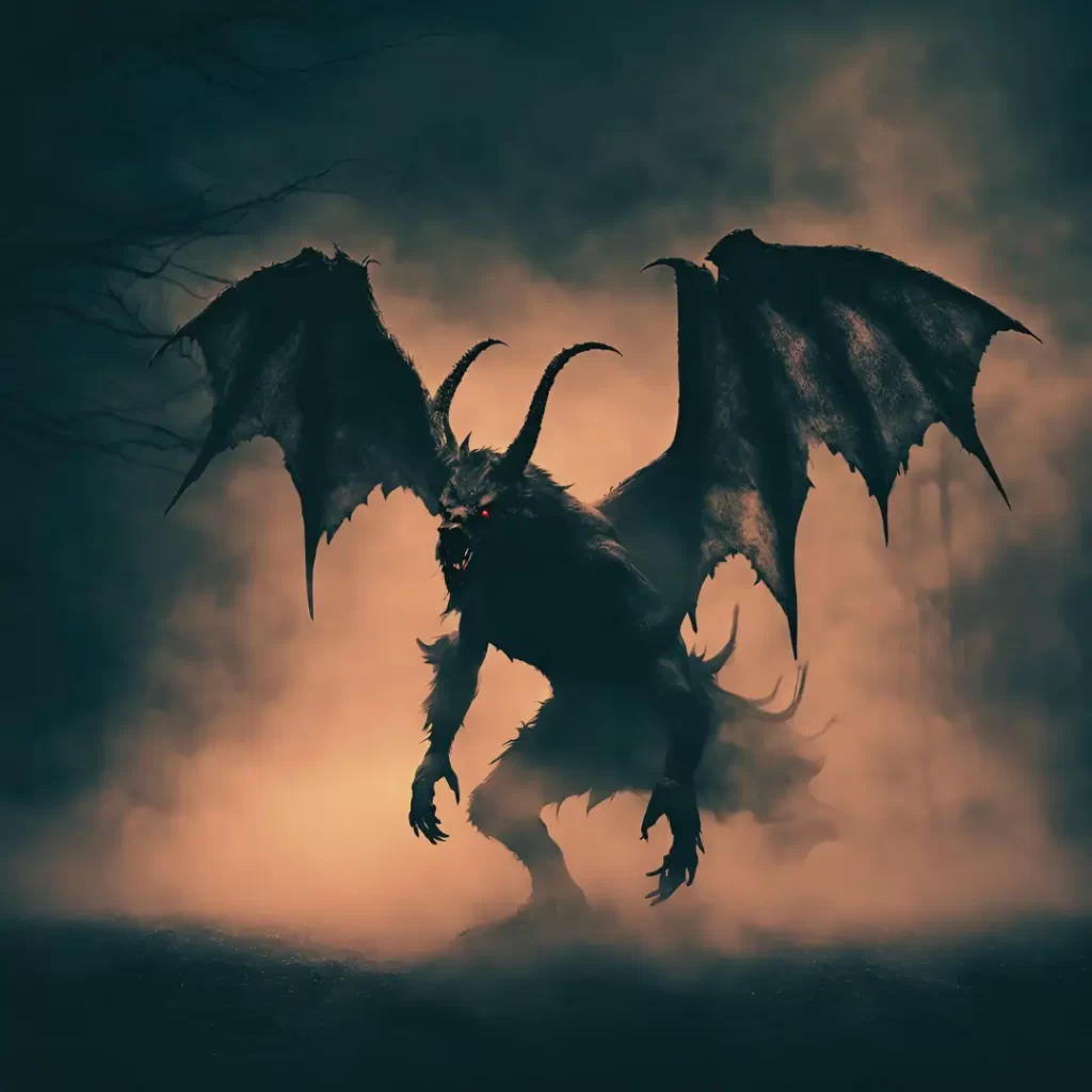 A depiction of the Jersey Devil