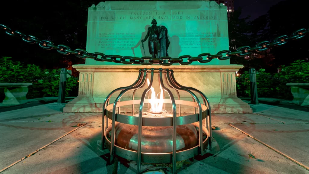 Haunted Washington Square Park Philadelphia