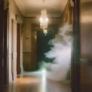 Fog in a hallway