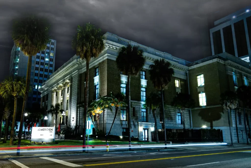 A federal building in Tampa