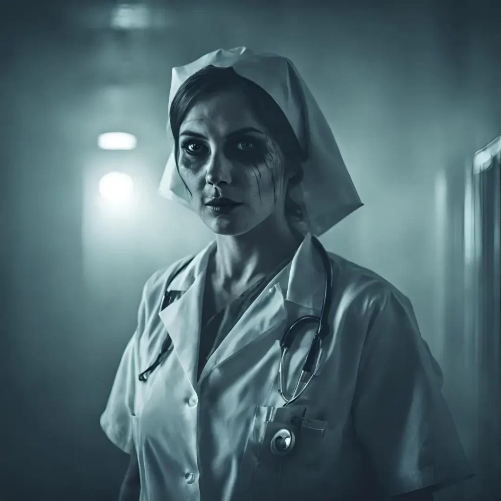 A nurse ghost