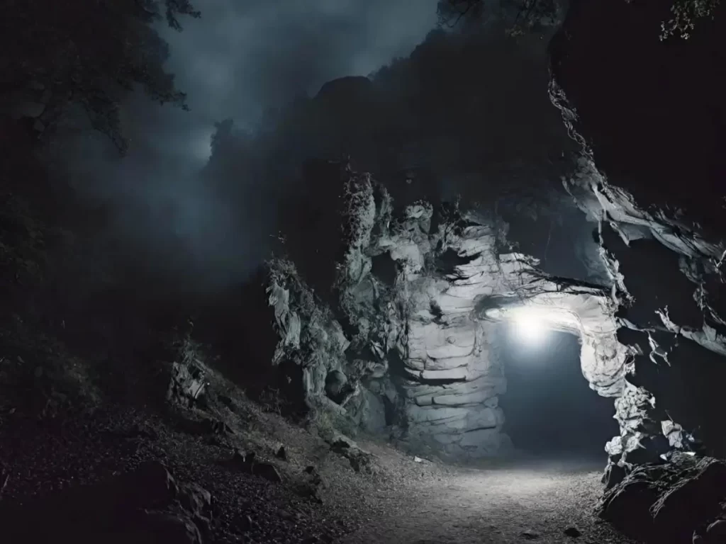 A creepy cave